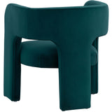 Isidore Chair, Meg Teal-Furniture - Chairs-High Fashion Home