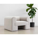 Ionic Chair, Meg Taupe-Furniture - Chairs-High Fashion Home