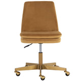 Berget Office Chair, Gold Sky-Furniture - Office-High Fashion Home