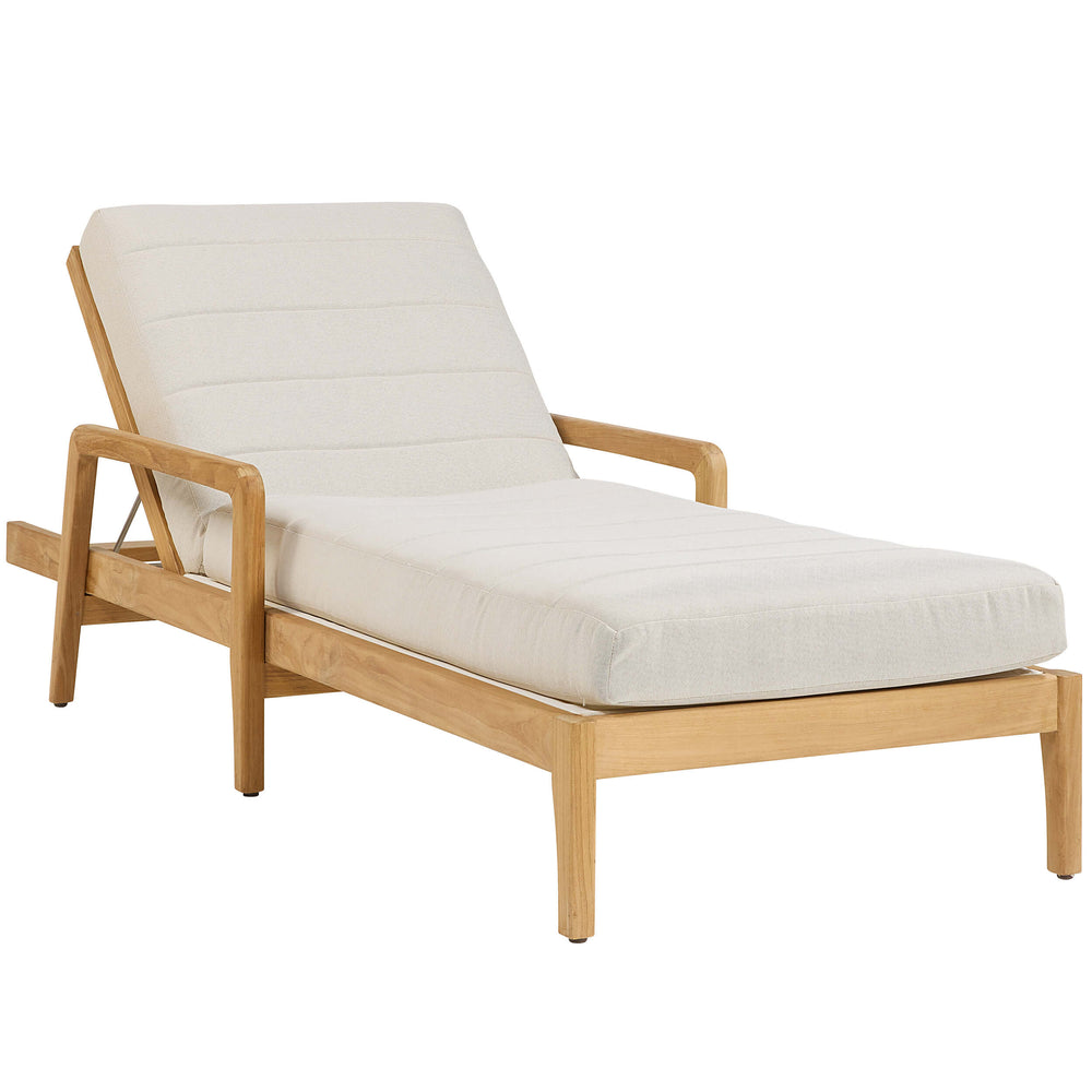 Noelle Outdoor Lounger, Palazzo Cream/Natural-Furniture - Chairs-High Fashion Home