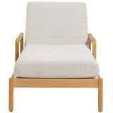 Noelle Outdoor Lounger, Palazzo Cream/Natural-Furniture - Chairs-High Fashion Home