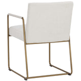 Balford Arm Chair, Danny Ivory-Furniture - Dining-High Fashion Home