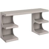 Catrine Desk, Grey-Furniture - Office-High Fashion Home