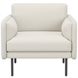 Luella Chair, Mina Ivory-Furniture - Chairs-High Fashion Home