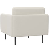 Luella Chair, Mina Ivory-Furniture - Chairs-High Fashion Home