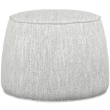 Mitchell Ottoman, Merino Cotton-Furniture - Chairs-High Fashion Home