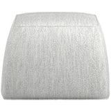 Aspen Ottoman, Merino Cotton-Furniture - Chairs-High Fashion Home