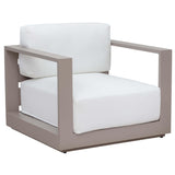 Tavira Outdoor Chair, Stinson White-Furniture - Chairs-High Fashion Home