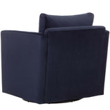 Georgie Swivel Chair, Abbington Navy-Furniture - Chairs-High Fashion Home