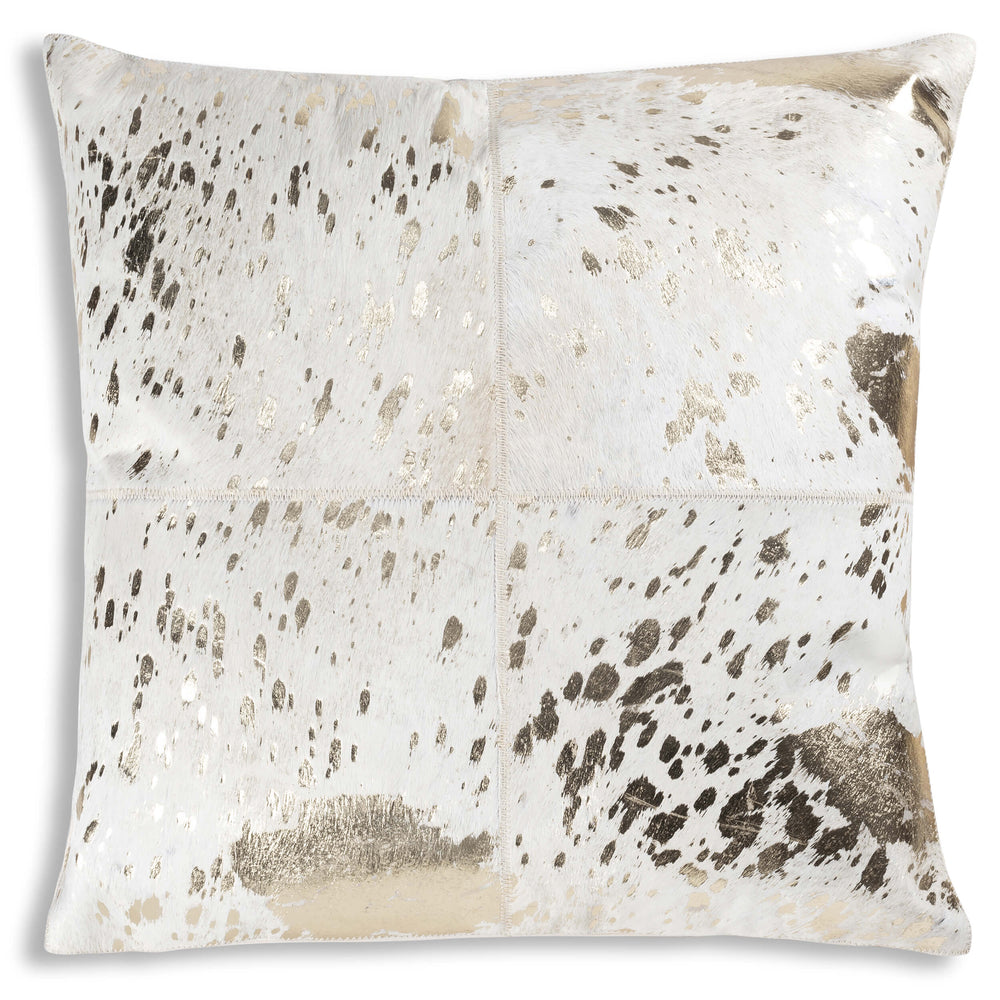 Cloud 9 Canaan Gold Hair On Hide Pillow