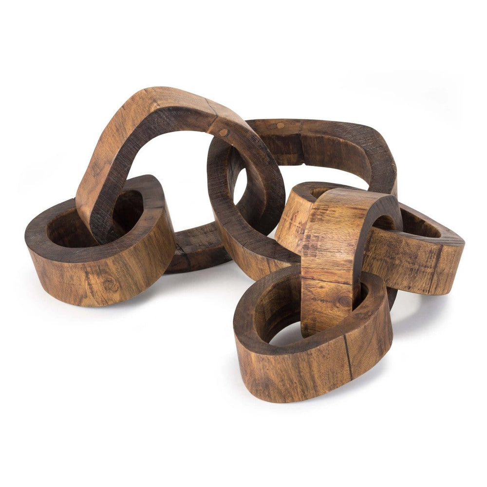 Wooden Links Centerpiece - Accessories - High Fashion Home