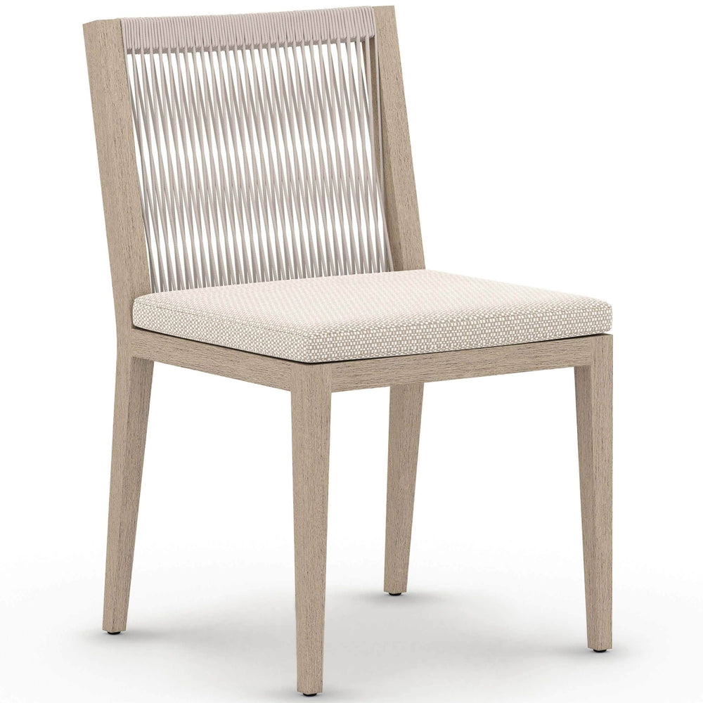 Sherwood Outdoor Dining Chair, Faye Sand/Washed Brown-Furniture - Dining-High Fashion Home