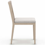 Sherwood Outdoor Dining Chair, Stone Grey/Washed Brown-Furniture - Dining-High Fashion Home