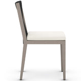 Sherwood Outdoor Dining Chair, Natural Ivory/Weathered Grey-Furniture - Dining-High Fashion Home