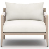 Sherwood Outdoor Chair, Natural Ivory/Washed Brown-Furniture - Chairs-High Fashion Home