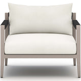 Sherwood Outdoor Chair, Natural Ivory/Weathered Grey-Furniture - Chairs-High Fashion Home