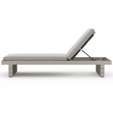 Leroy Outdoor Chaise, Faye Ash/Weathered Grey-Furniture - Chairs-High Fashion Home