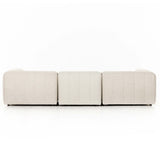 Gwen Outdoor 3-Piece Sectional, Faye Sand-Furniture - Sofas-High Fashion Home