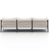 Sherwood 93" Outdoor Sofa, Natural Ivory/Bronze-Furniture - Sofas-High Fashion Home