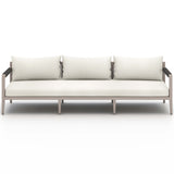 Sherwood 93" Outdoor Sofa, Natural Ivory/Weather Grey-Furniture - Sofas-High Fashion Home