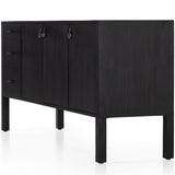 Isador Sideboard, Black Wash Poplar-Furniture - Storage-High Fashion Home