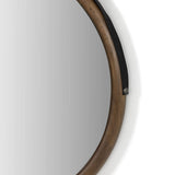 Des Mirror, Auburn Poplar-Accessories-High Fashion Home