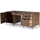 Trey Executive Desk, Auburn-Furniture - Office-High Fashion Home