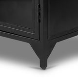 Shadow Box Sideboard, Black-Furniture - Storage-High Fashion Home