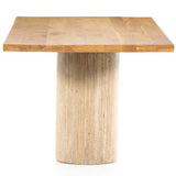 Malia Dining Table, Natural Oak-Furniture - Dining-High Fashion Home