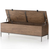 Trey Trunk, Auburn Poplar-Furniture - Storage-High Fashion Home