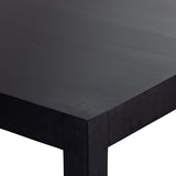 Isador Dining Table, Black Wash Poplar-Furniture - Dining-High Fashion Home