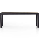 Isador Dining Table, Black Wash Poplar-Furniture - Dining-High Fashion Home