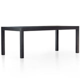 Isador Dining Table, Black Wash Poplar-Furniture - Dining-High Fashion Home