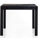 Isador Dining Table, Black Wash Poplar-Furniture - Dining-High Fashion Home