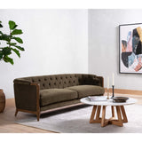 Ellsworth Sofa, Sutton Olive-Furniture - Sofas-High Fashion Home