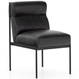 Klein Leather Dining Chair, Sonoma Black, Set of 2-Furniture - Dining-High Fashion Home