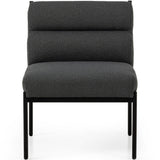 Klein Dining Chair, Fiqa Boucle Slate, Set of 2