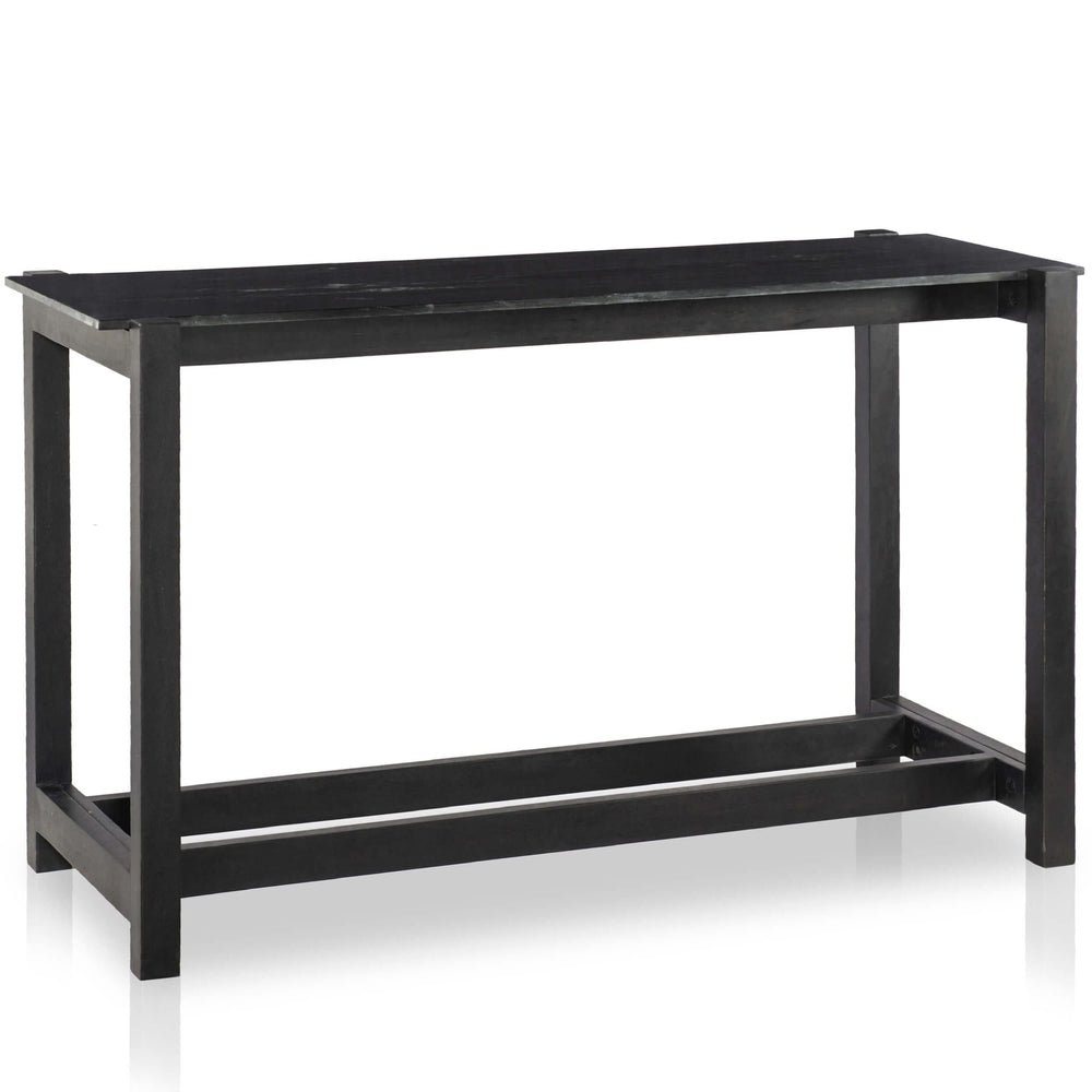 Scout Bar Table, Worn Black