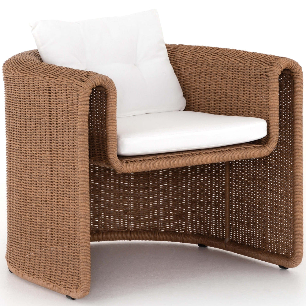 Tucson Woven Outdoor Chair, Natural-Furniture - Chairs-High Fashion Home