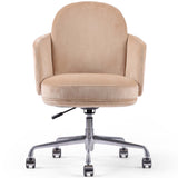 Bijou Desk Chair, Surrey Camel-Furniture - Office-High Fashion Home