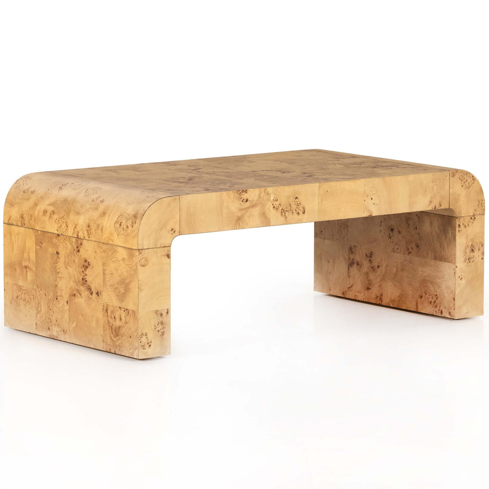 Jenson Coffee Table, Natural Poplar-Furniture - Accent Tables-High Fashion Home