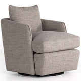 Whittaker Swivel Chair, Merino Porcelain-Furniture - Chairs-High Fashion Home