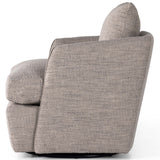 Whittaker Swivel Chair, Merino Porcelain-Furniture - Chairs-High Fashion Home