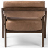 Dexter Leather Chair, Palermo Drift-Furniture - Chairs-High Fashion Home