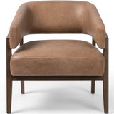 Dexter Leather Chair, Palermo Drift-Furniture - Chairs-High Fashion Home