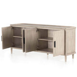 Arlo Sideboard, Ash Grey-Furniture - Storage-High Fashion Home