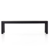 Isador 68.5" Dining Bench, Black Wash Poplar-Furniture - Dining-High Fashion Home