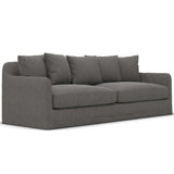 Dade Outdoor Sofa, Charcoal-Furniture - Sofas-High Fashion Home