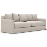 Dade Outdoor Sofa, Stone Grey-Furniture - Sofas-High Fashion Home