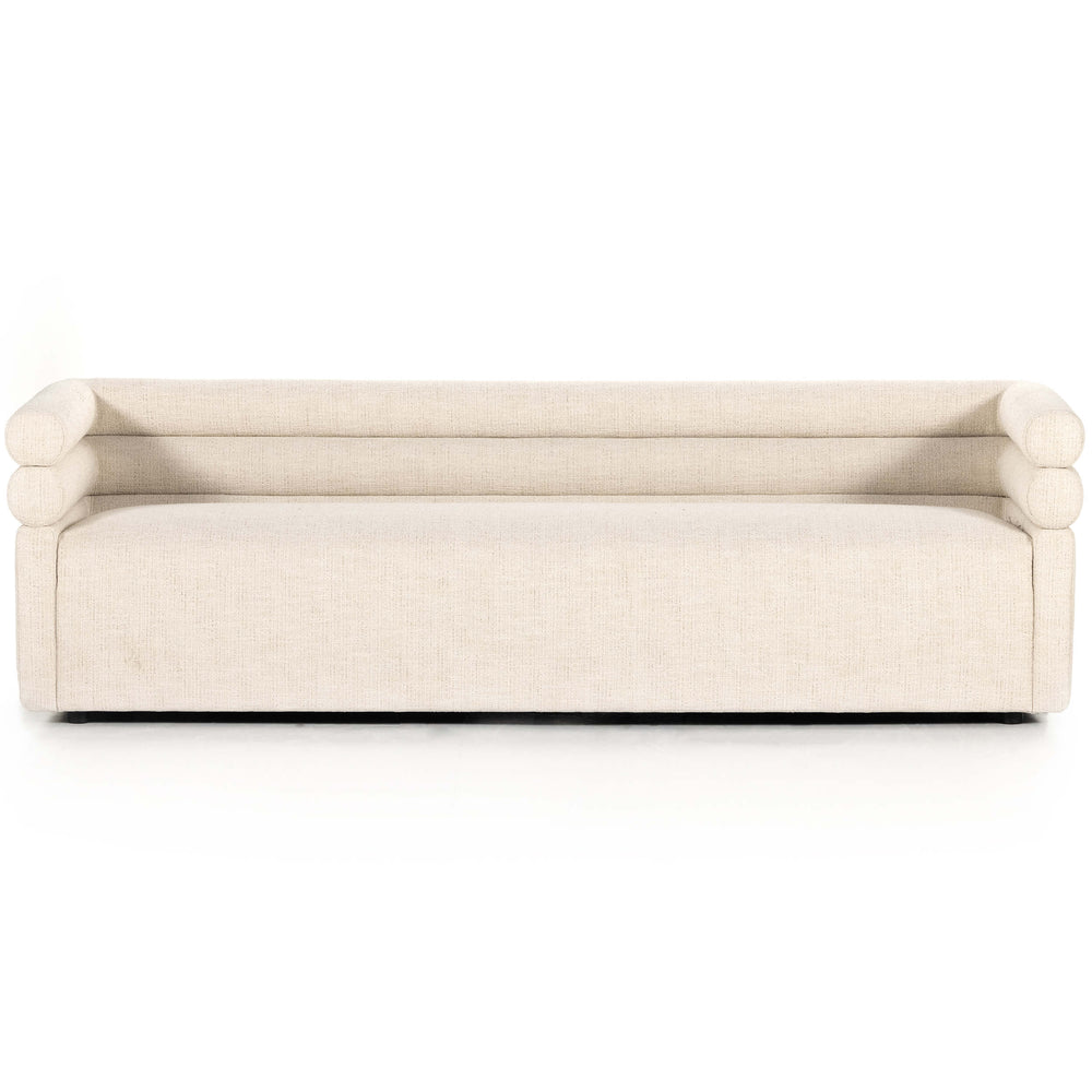 Evie 88" Sofa, Hampton Cream-Furniture - Sofas-High Fashion Home